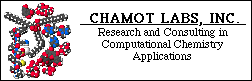 Chamot Labs Inc. - Research and Consulting in Computational Chemistry Applications